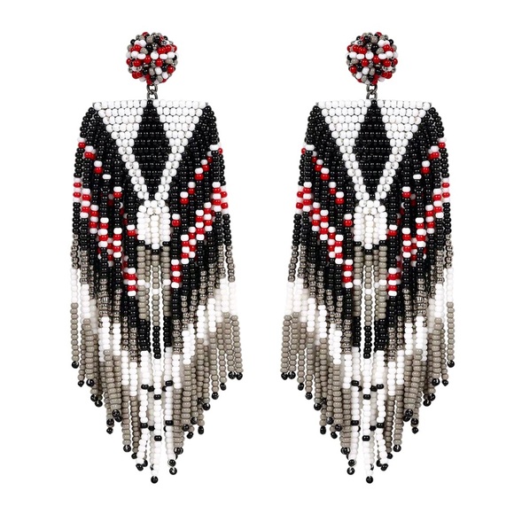 NWT Deepa Gurnani Luxe Beaded Chandeliers - Picture 15 of 16